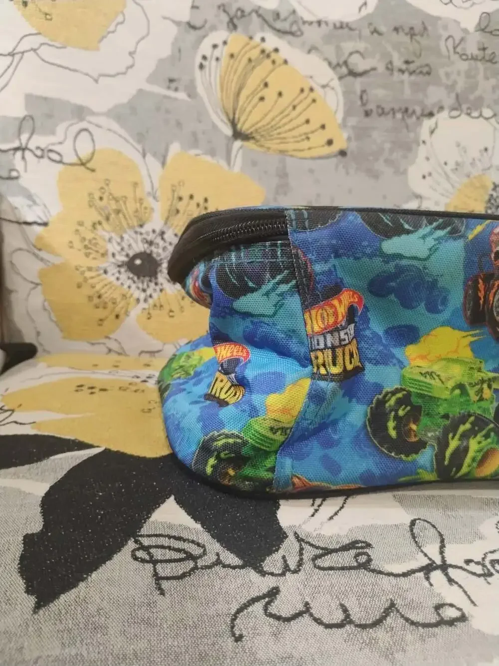 Posh Peanut Hot Wheels Monster Trucks Lunch Bag